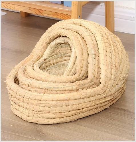 Straw-Woven Eco-Friendly Handbag