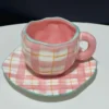 Hand-Painted Cloud Coffee Mug Set